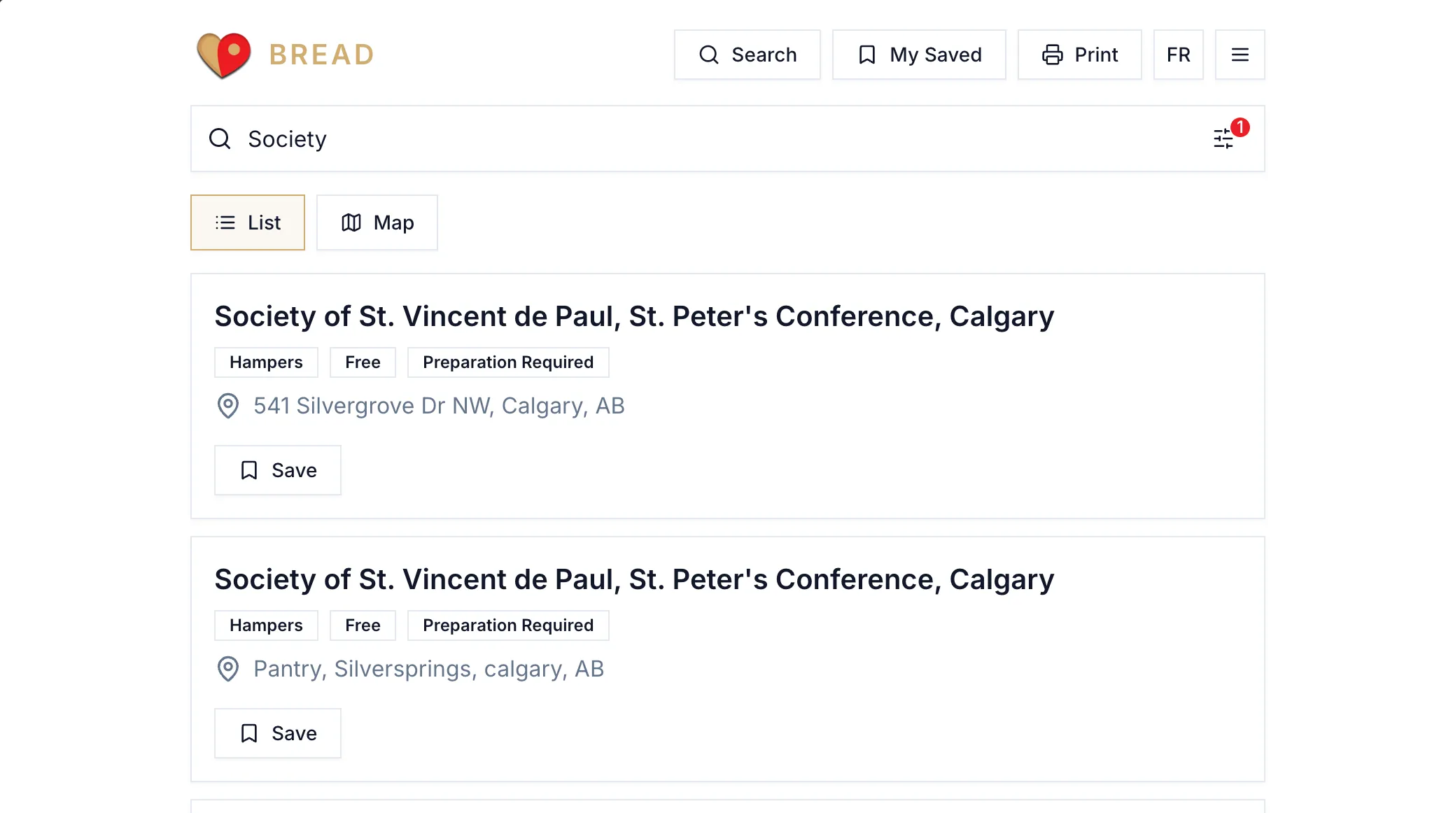 Bread Search Image